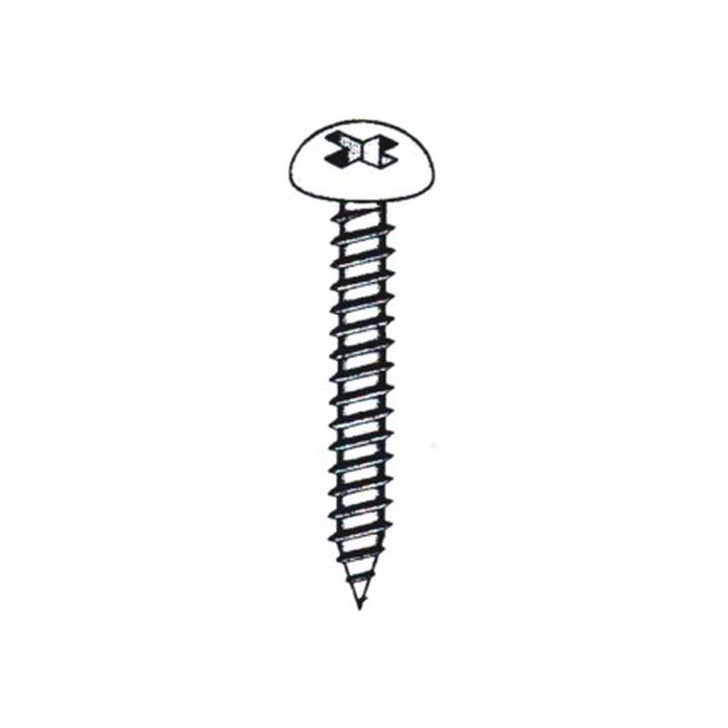 TORNILLO ROSCA CHAPA 7981 03,5x25MM CINC NIVEL 14 PZ