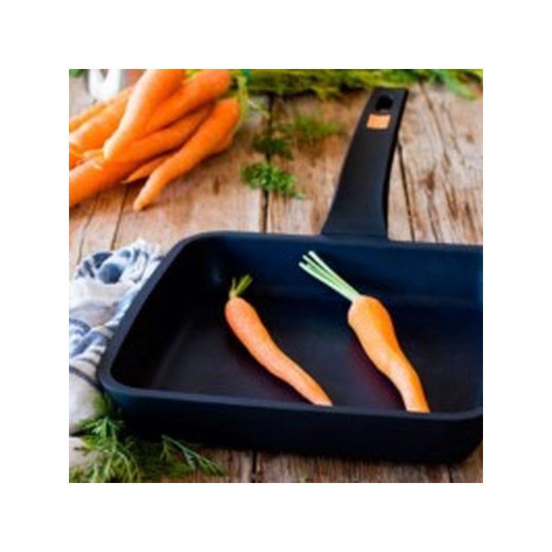 GRILL COC PLANCHA 22CM LISO C/M EFFICIENT NE AL/FU BRA 1 PZ