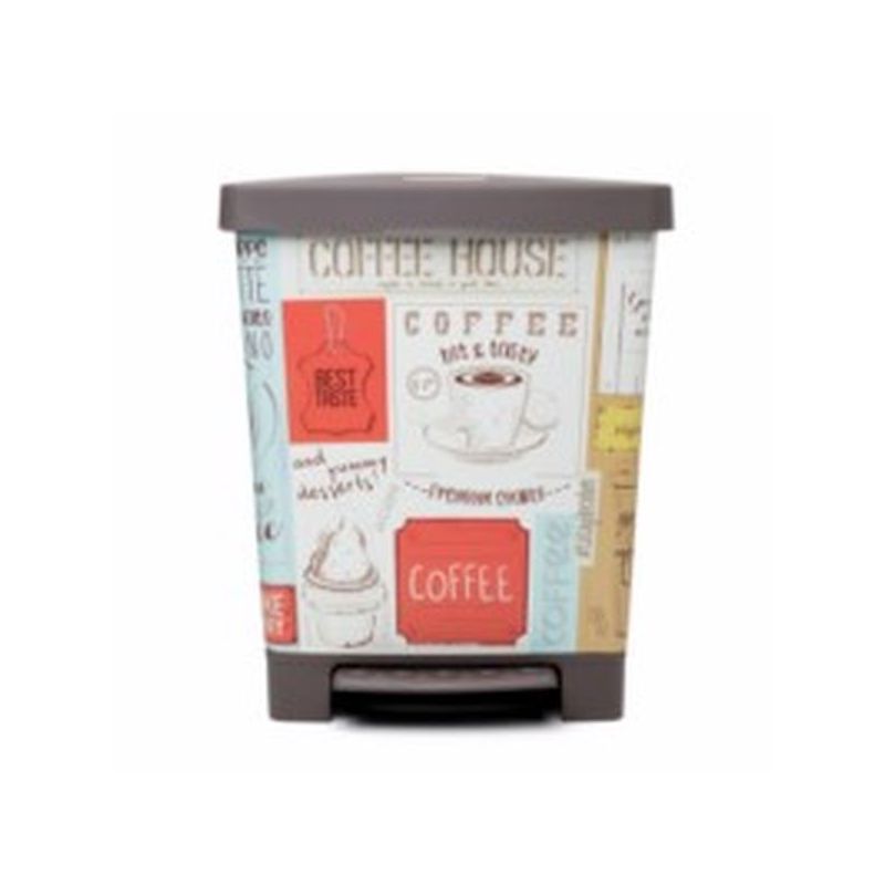 CUBO BAS. RECICL. 23L/390X300X335 C/PEDAL PL VINTAGE TATAY
