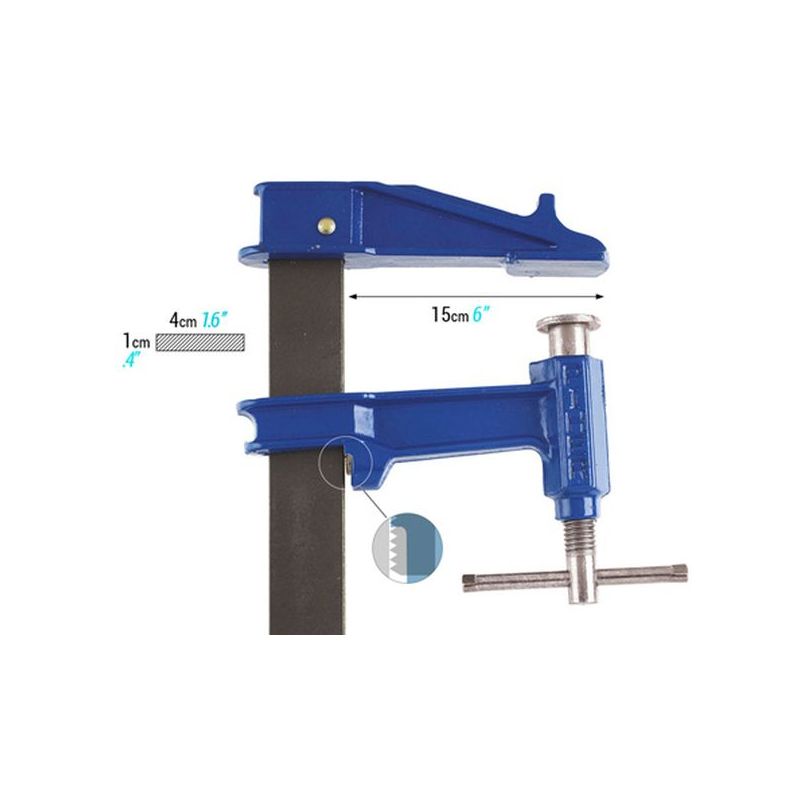 TORNILLO APRIETE PROF 150X600MM R-60 PIHER 0
