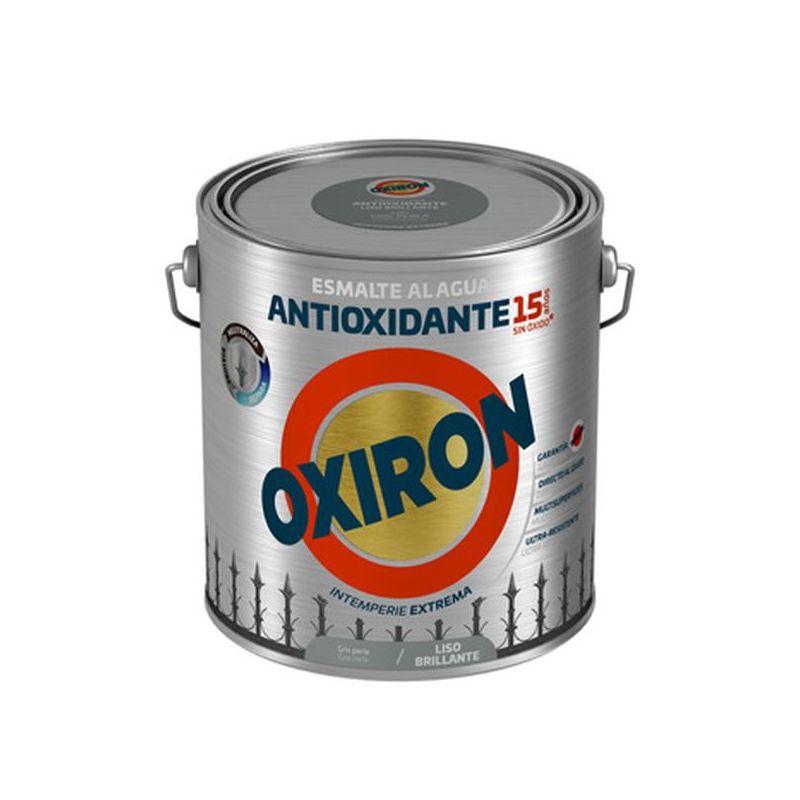 ESMALTE ANTIOXI. BRI. 250 ML NE EXT. LISO TITAN OXIRON AL AG