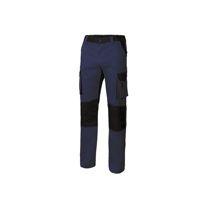 PANTALON TRABAJO T44 CON REFUERZO 65% POLI 35% ALG AZNV/NE
