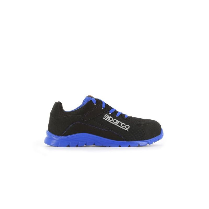 ZAPATO SEG T43 S1P PU-MD-SRC PRACTICE MALLA TRANS. NEGRA/AZU