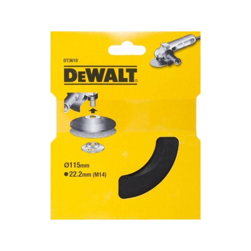 PLATO SOP AMOLADORA 115 MM DT3610-QZ GOMA DEWALT