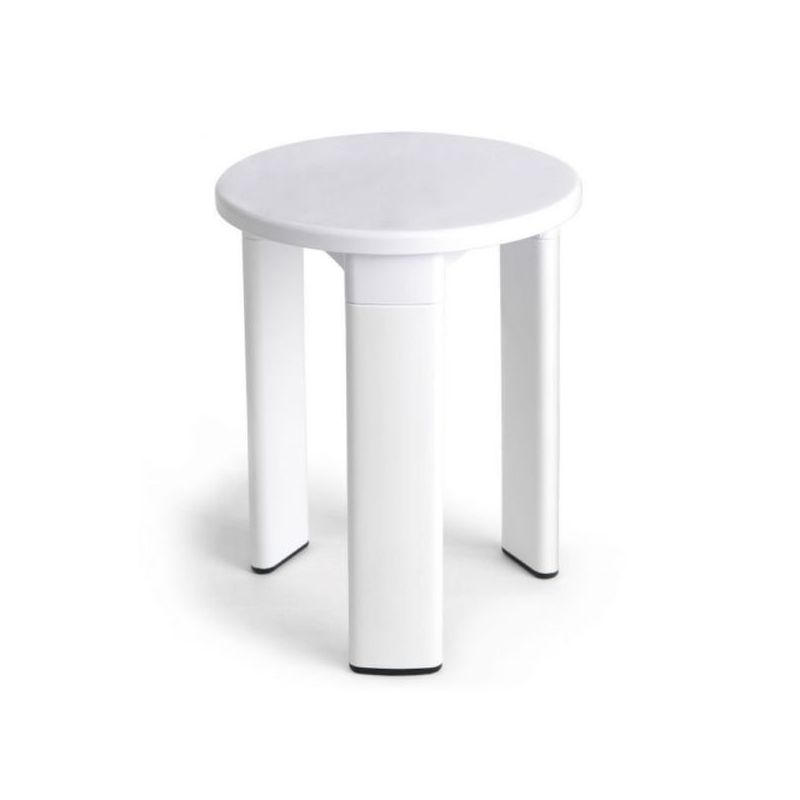 TABURETE BAÑO 3 PATAS TATAY PL BL 43001