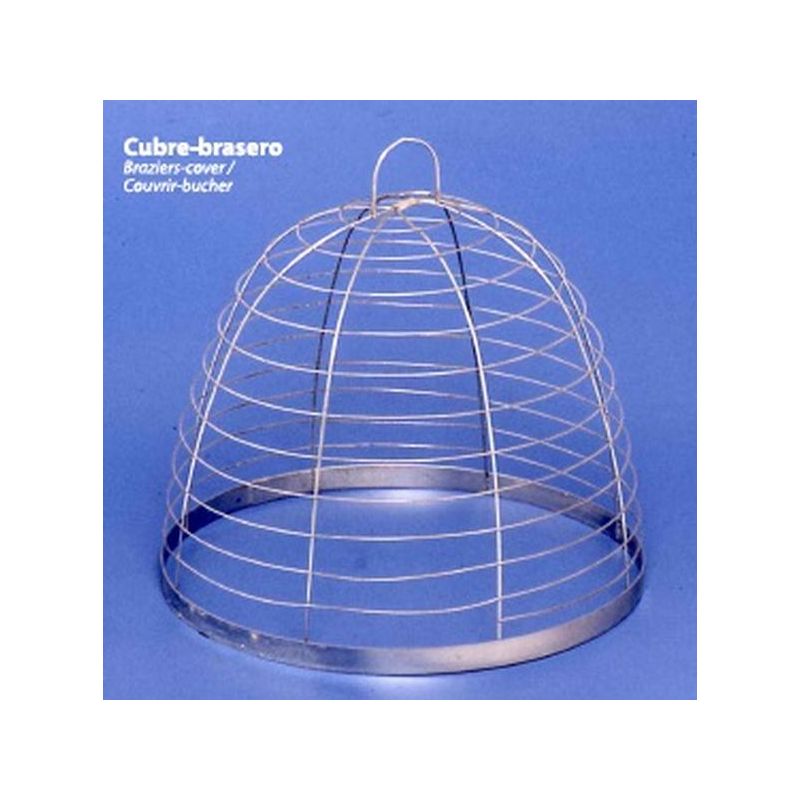 CUBRE-BRASERO OVALADO 30CM MET WAMJA