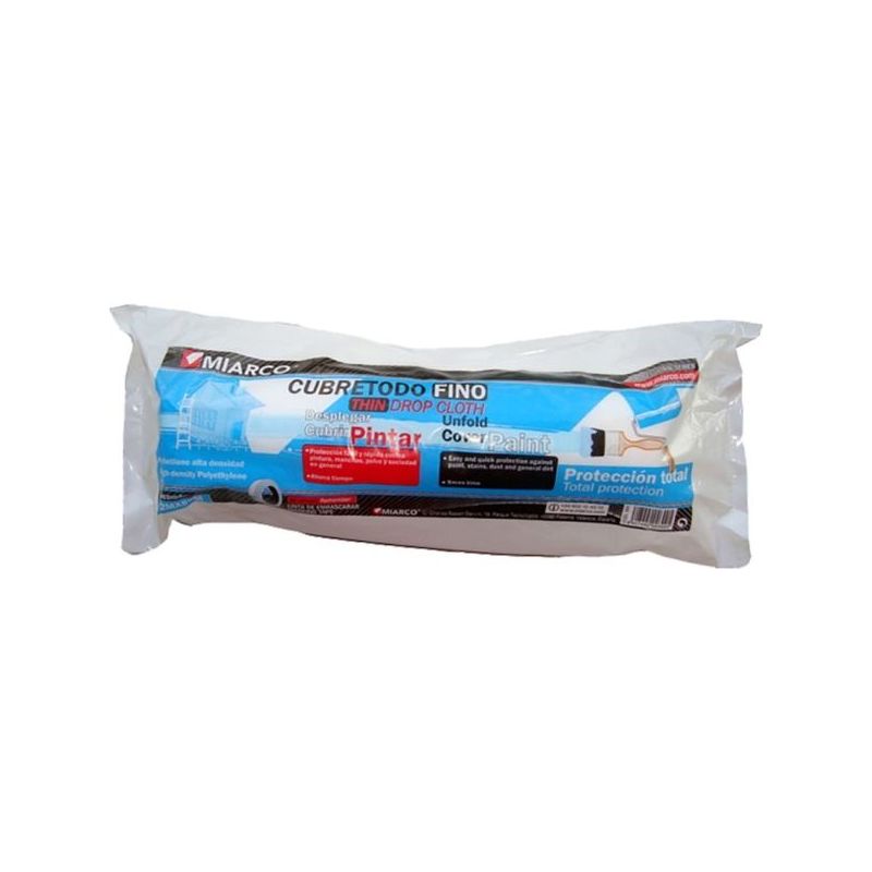 PLASTICO PROT 02MTx50MT FINO CUBRETODO MIARCO