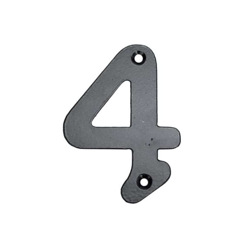 NUMERO SEÑAL ATORN. 100MM "4" FORJADO NE EL ZORRO