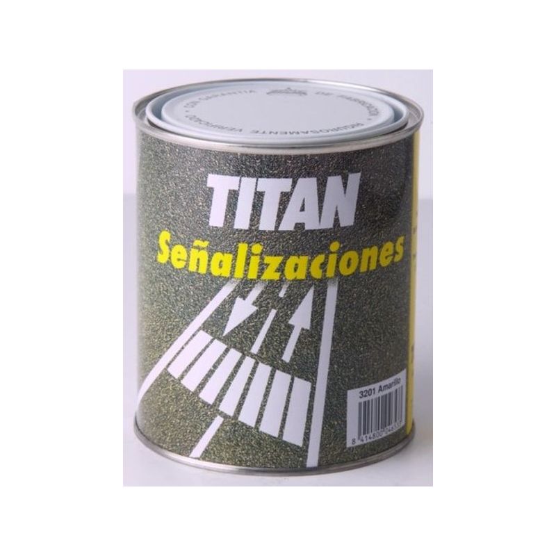 PINTURA SUELO SEÑALIZACION 750 ML BL TITAN