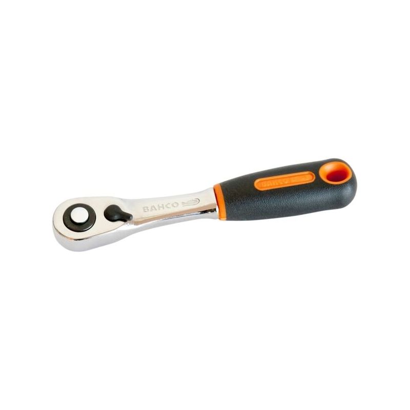 LLAVE CARRACA REVERS. 1/4" 72 DIENT. BAHCO