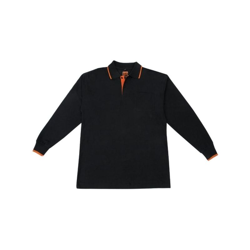 POLO TRABAJO XL 100%ALG. MARGA LARGA NE/NA JUBA