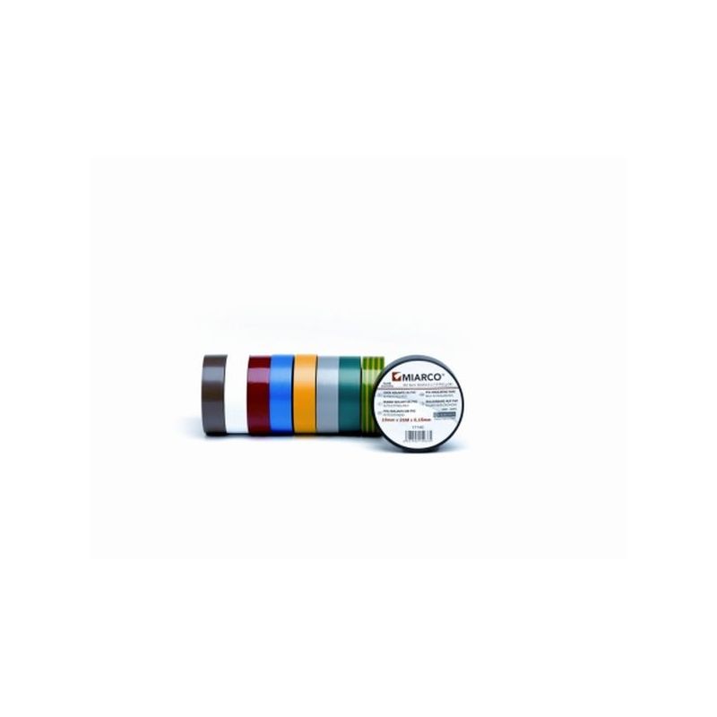 CINTA AISL. 30MT X 50MM AUTOV. MIARCO PVC NE 9183