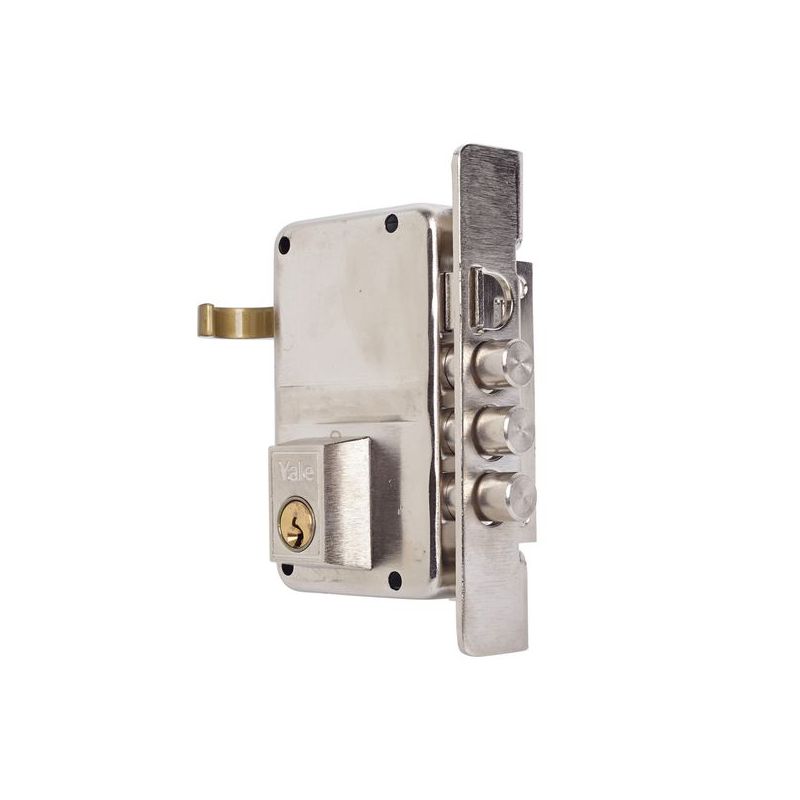 CERRADURA SOBR. 70X40MM 8DHN H.NIQ. PIC/PAL DCHA YALE