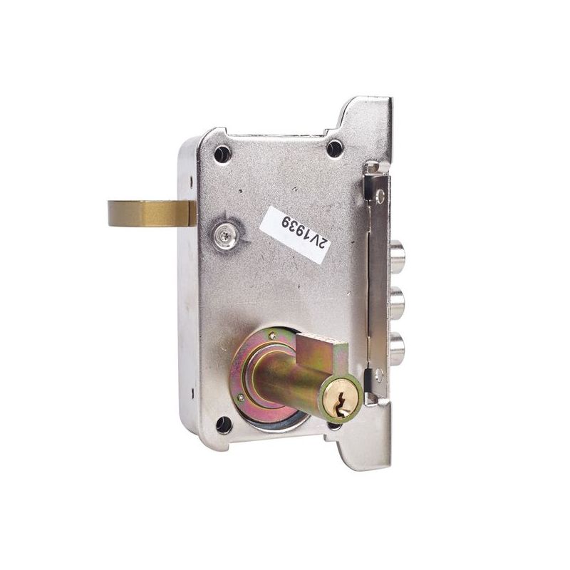 CERRADURA SOBR. 70X40MM 8IHN H.NIQ. PIC/PAL IZQ YALE