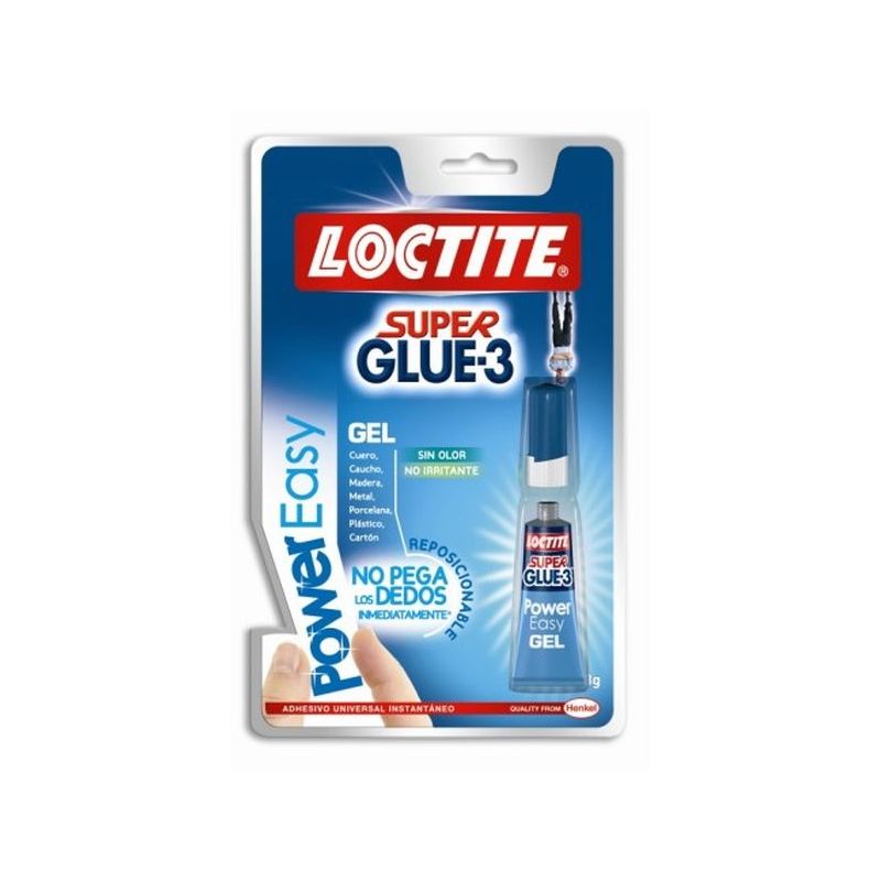 PEGAMENTO INSTANTANEO NO PG.DEDO 3 GR SG3 POWER EASY LOCTITE