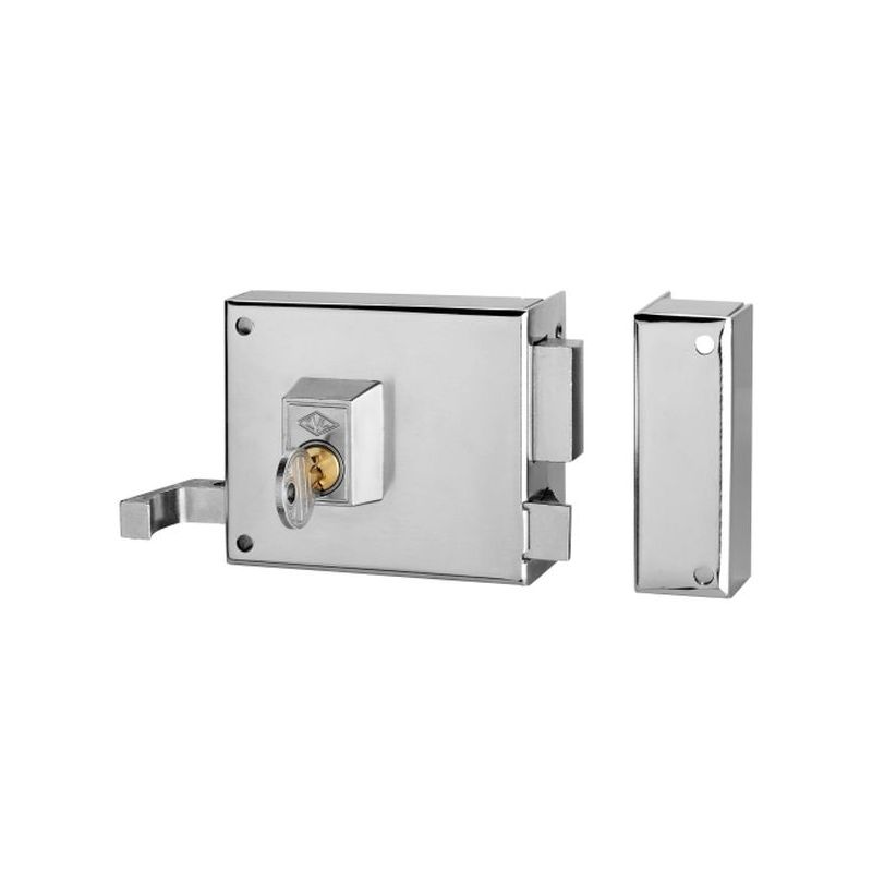 CERRADURA SOBR. 80X60MM 125A08I/0 NIQ PIC/PAL IZQ CVL