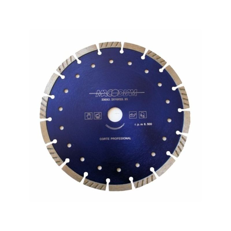 DISCO CORTE G.OBRA 230x3,2x12 MM DIAM MACODIAM