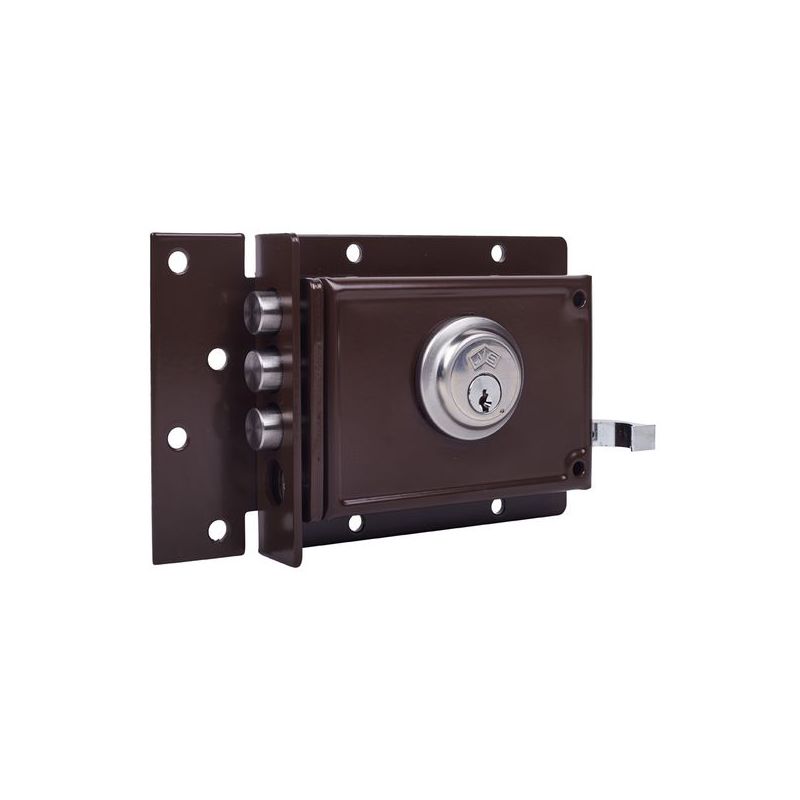 CERRADURA SOBR. 143X60MM 231-12 MARR PIC/3BUL IZQ JIS