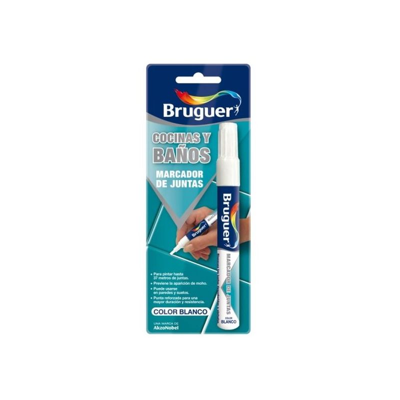 PINTURA CUBREJUNTAS 7 ML BL AZULE. ROTULADOR BRUGUER