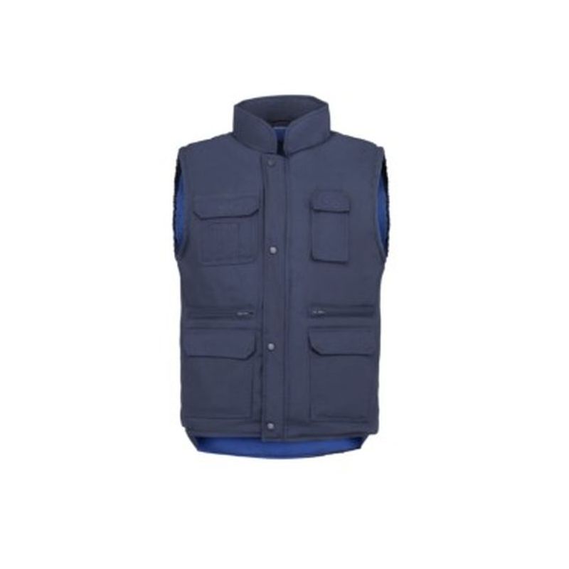 CHALECO TRABAJO M TERMICO TERGAL MLTIBOL AZ/MAR VESIN