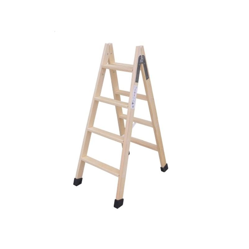 ESCALERA IND TIJERA 1,25MT 5 PELDAÑOS DOB MAD CLIMENT