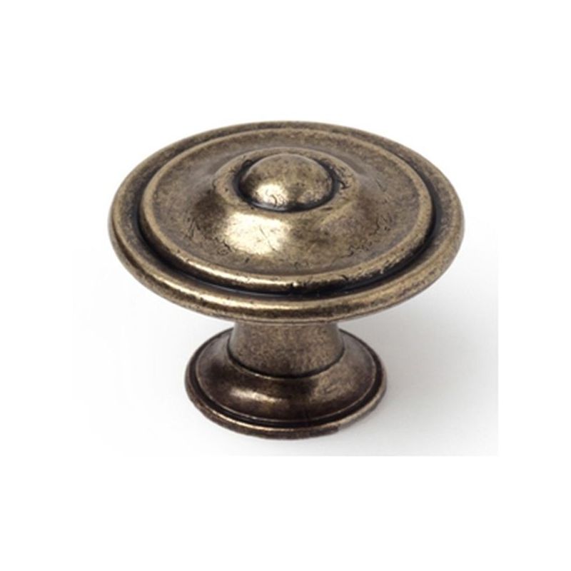 POMO MUEB 35MM ZAMAK CUERO REI