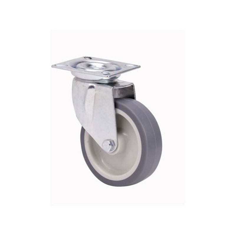 RUEDA GIR 080MM TW0231 AG/PAS 060KG GOMA GR ALEX