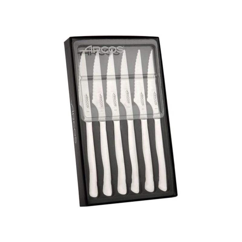 CUCHILLO COC CHULETERO ARCOS M/INOX INOX ARCOS 378000 6 PZ