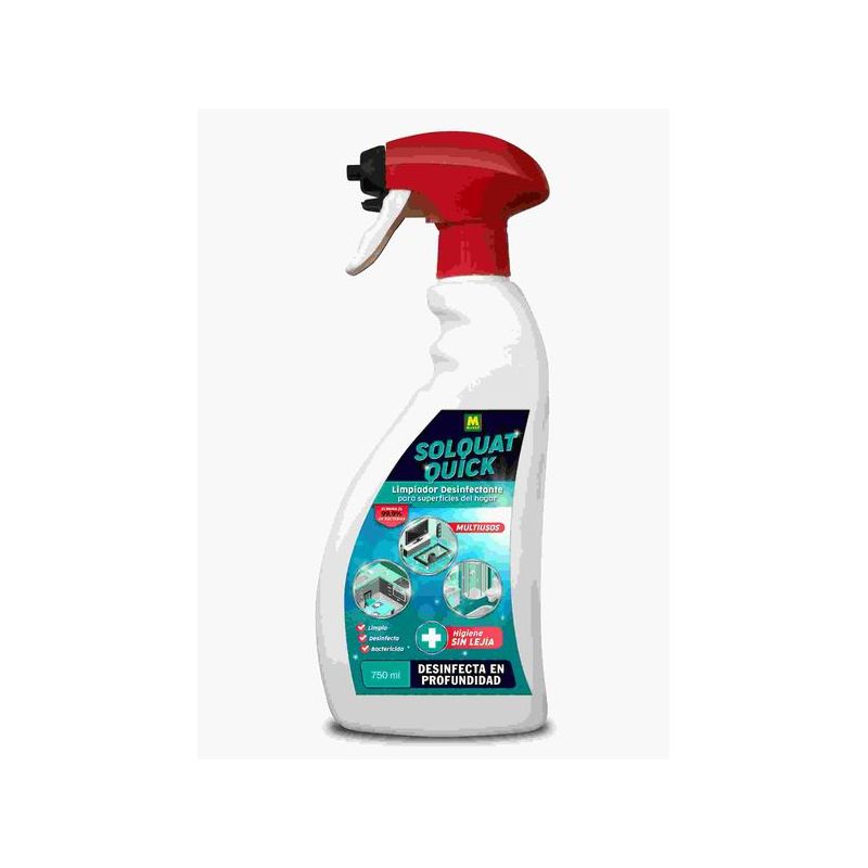 LIMPIADOR DESINFECTANTE BACTERICIDA SOLQUAT QUICK VIRICIDA S