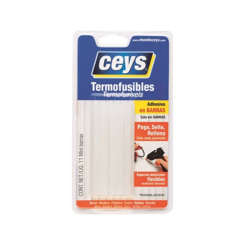 COLA TERMOF. 11 PZ 08X090MM TRA PEGA, SELLA Y RELLENA CEYS