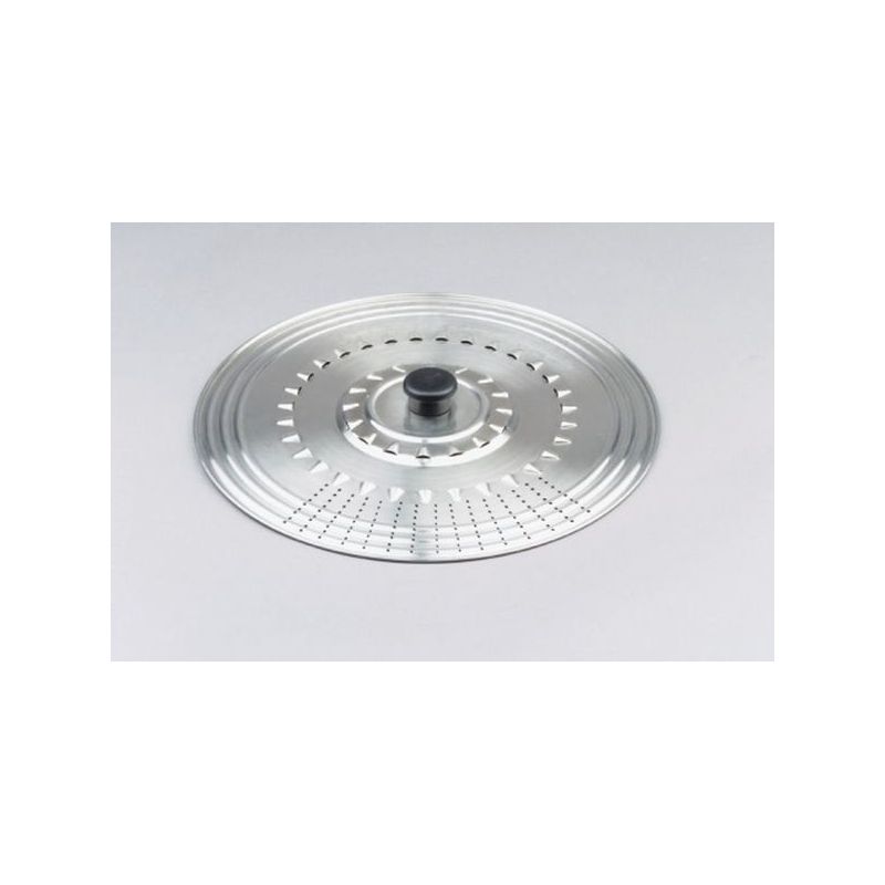 TAPA COC 27CM SALPICADURAS INOX IBILI
