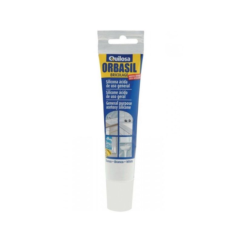 SILICONA ACIDA USO/DOM C/FUNG BL ORBASIL QUILOSA 80 ML