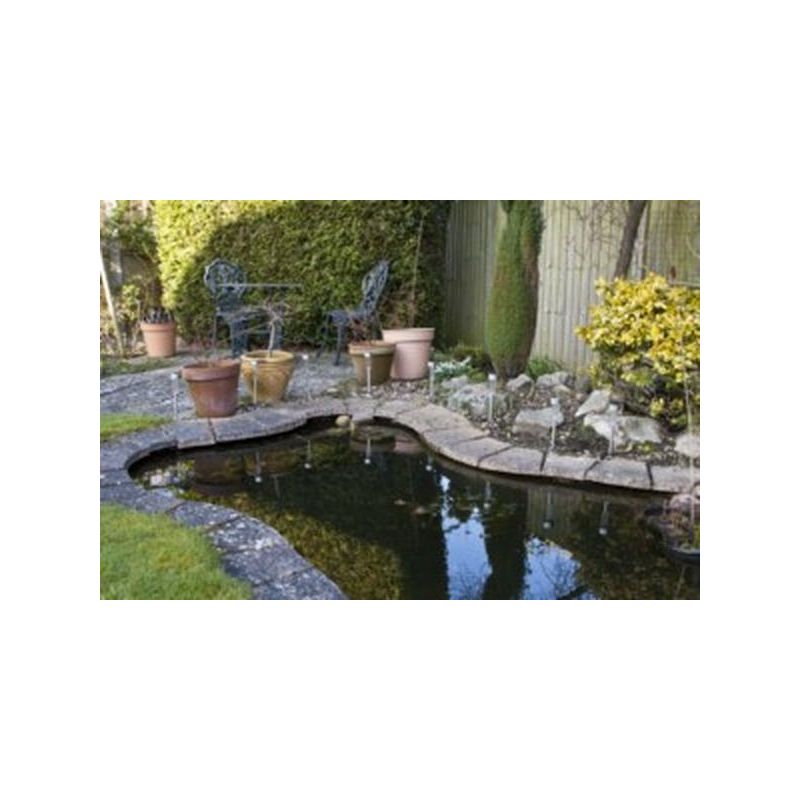 BALIZA ILUMIN LED SOLAR 1X2 3AAA INOX GARDA LUXFORM