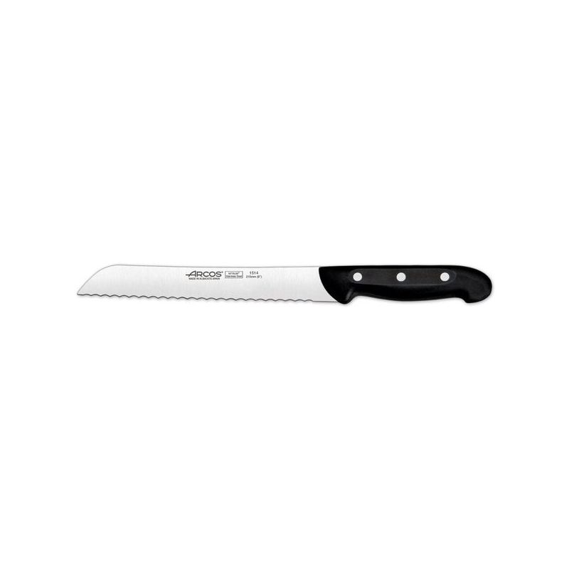 CUCHILLO COC PAN 210MM M/POLIP NE INOX ARCOS 151400