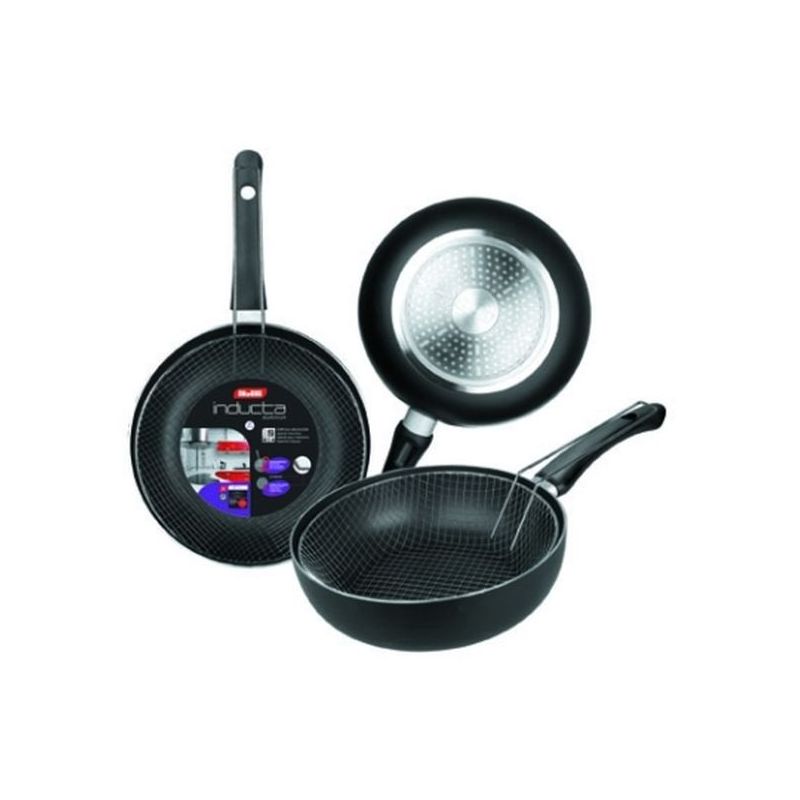 SARTEN COC FREIDORA 24CM ANT.TEFLON INDUCTA ALU.FORJ IBILI