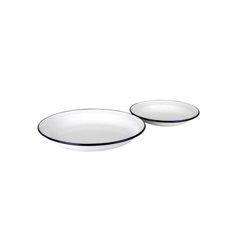 PLATO MESA HONDO 24CM BL A/ESM IBILI
