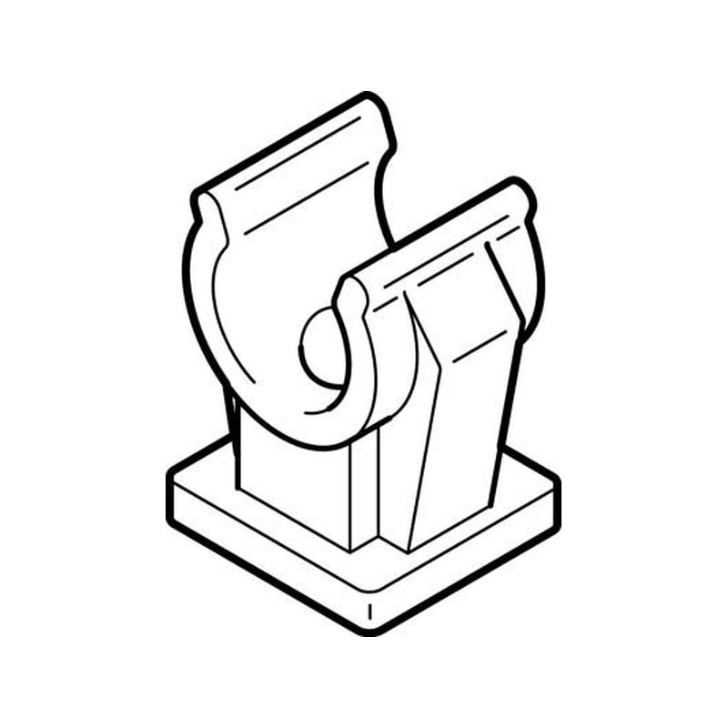 BRIDA SUJ.TUBOS PQ-RK-12-B