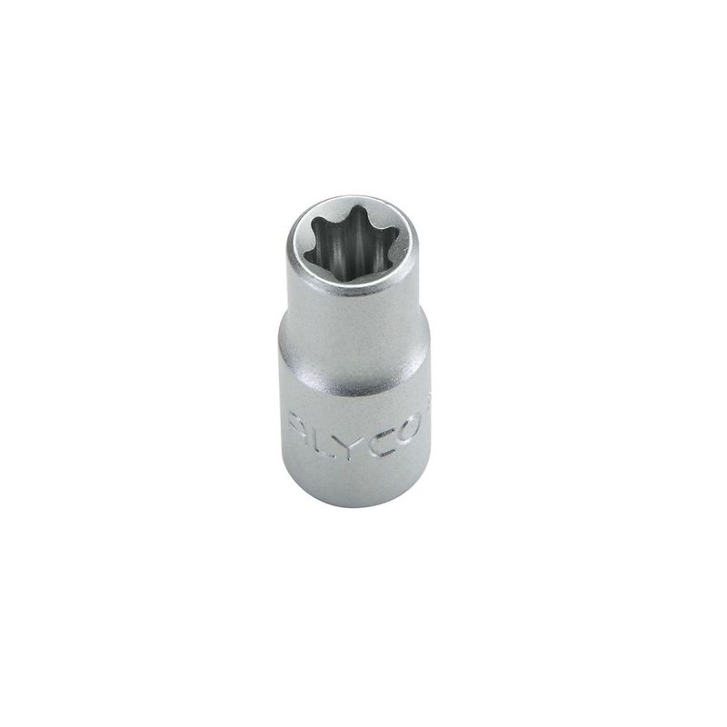 LLAVE VASO 1/4 TORX HEMBRA E6