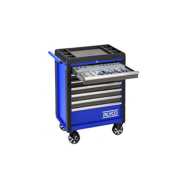 CARRO METALICO 7 CAJONES C/COMP. COMPL.