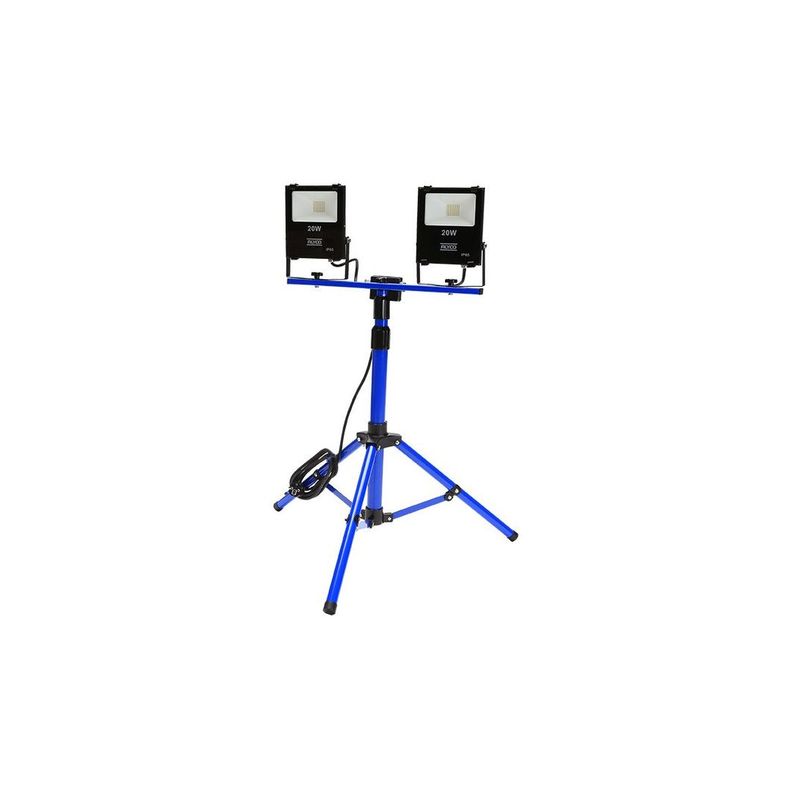 TRIPODE + 2xPROYECTOR SMD 20W IP65