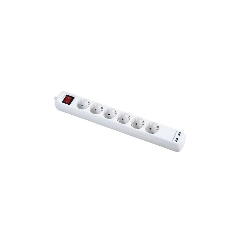 BASE 4 ENCH. C/INTER.+2 USB 1,4M CABLE