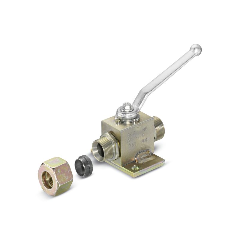 Palanca de cierre, acero inoxidable (Ermeto)