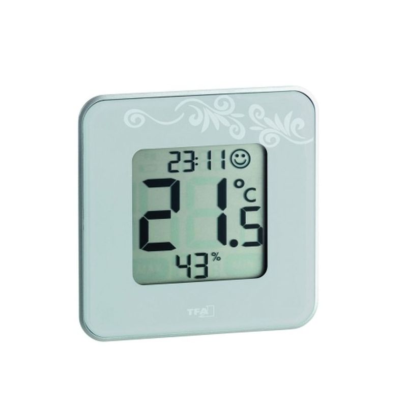 TERMOMETRO HIGROMETRO CONFORT BLANCO