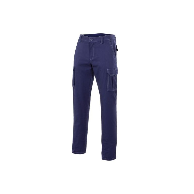 PANTALON TERGAL MULTIBO MARINO T-48