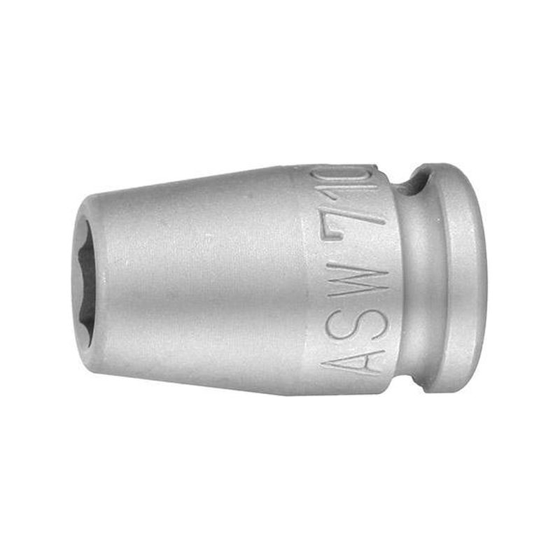 Llave vaso impacto       3/8"19mm ASW