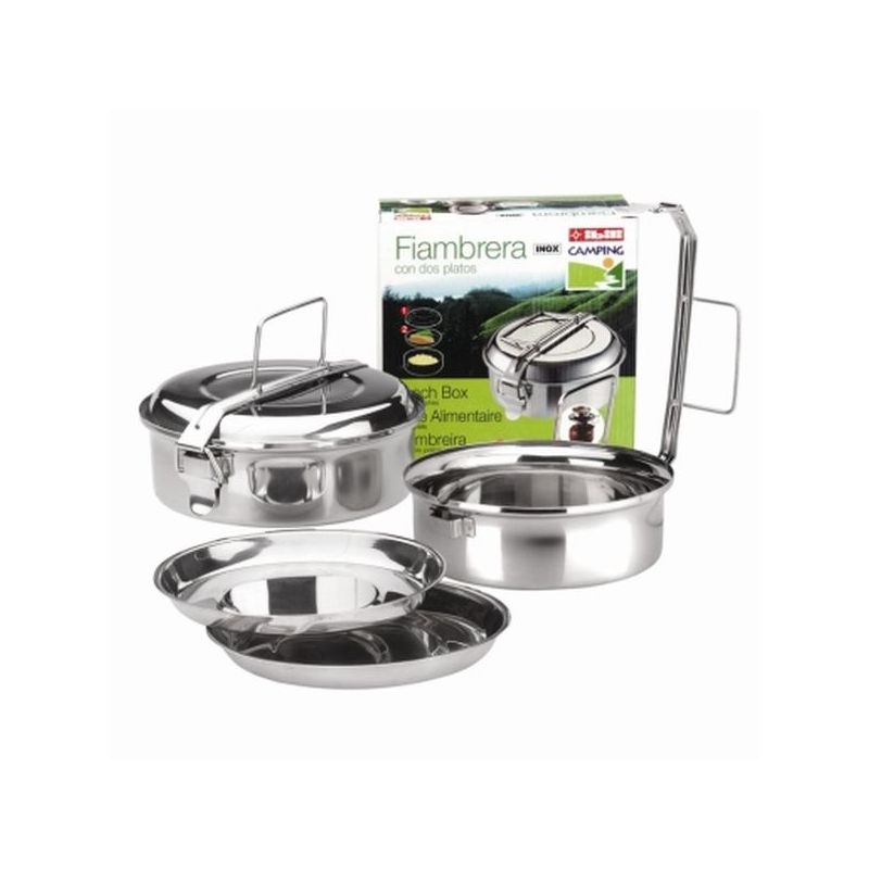 FIAMBRERA 2PL.INOX 20CM 720620