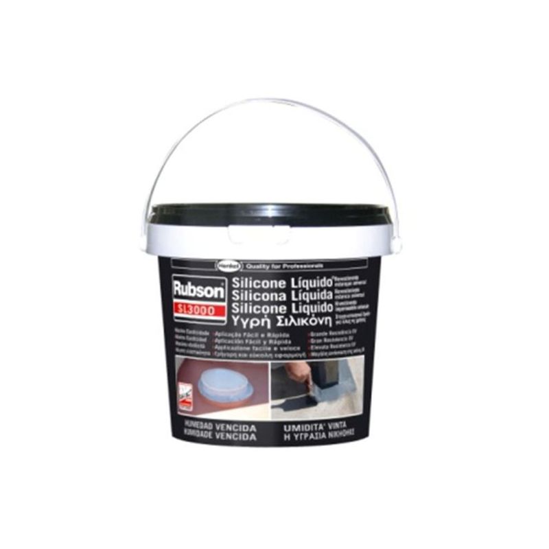 SILICONA LIQUIDA GRIS RUBSON SL-3000 5KG.
