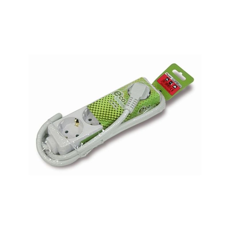 Base 3 tomas TT C/Int.Cable 3 m