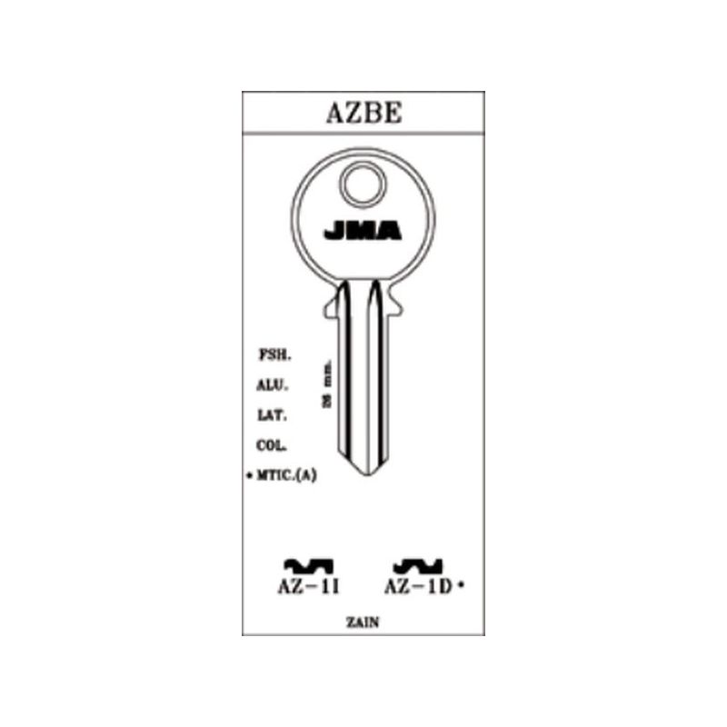 LLAVE EN BRUTO AZ1I 