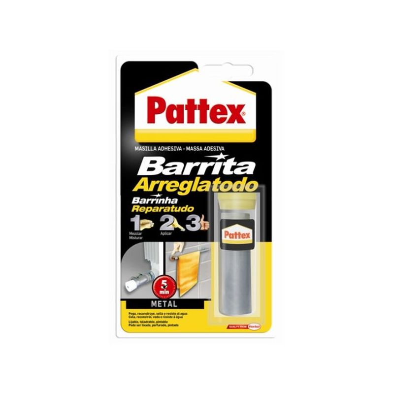 MASILLA METAL PATTEX BARRITA A